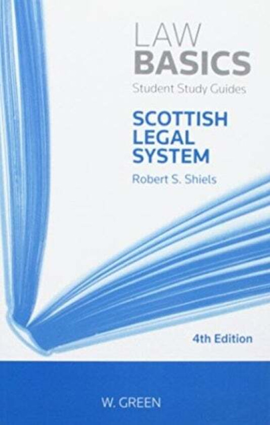 Scottish Legal System LawBasics av Robert S Shiels