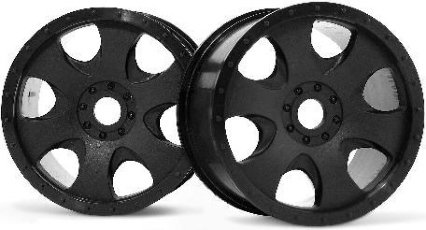 HPI-3191 Warlock wheel black 17mm