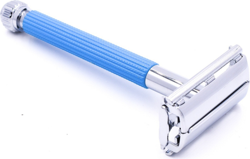 29L Double Edge Safety Razor Blue