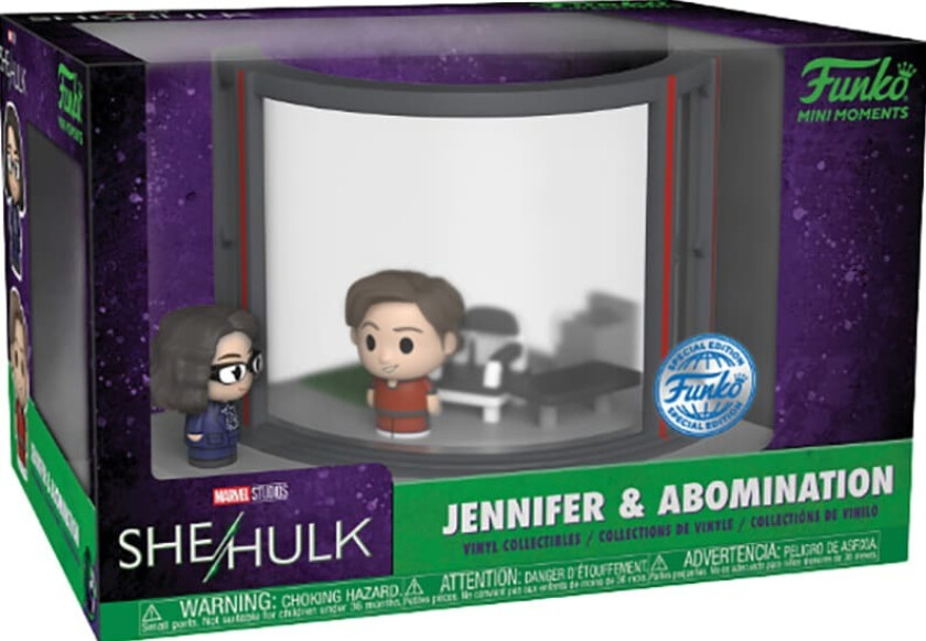 Mini Moment Marvel actionfigur (She Hulk)