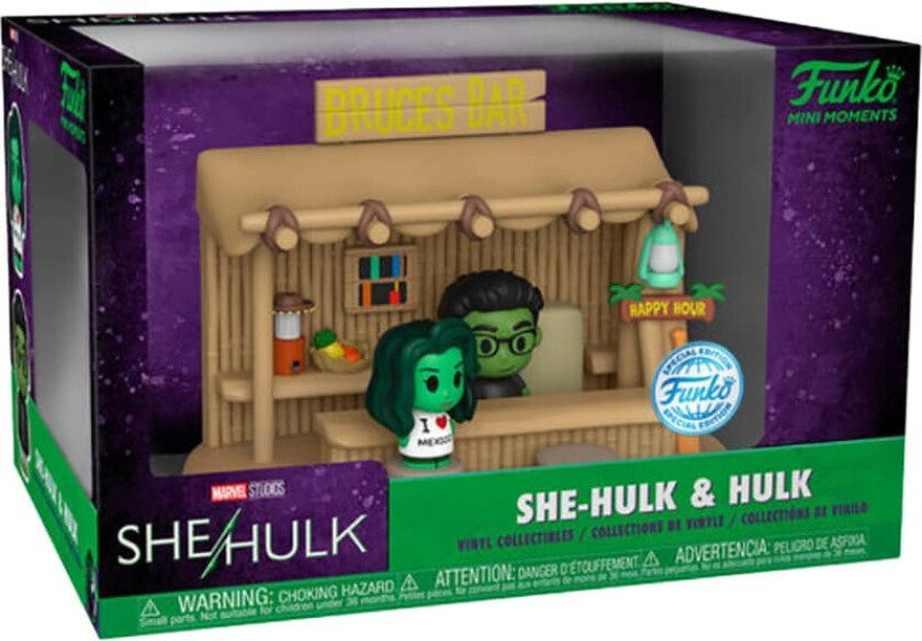 Marvel Studios actionfigur (Hulk & She-Hulk)