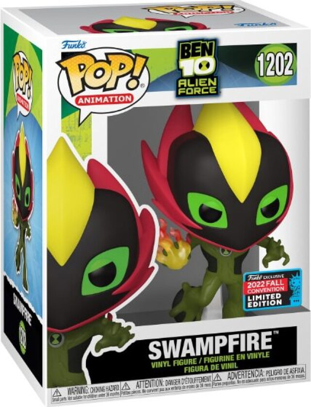 Ben 10 actionfigur (Swampfire)