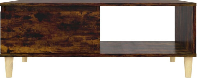 Salongbord røkt eik 90x60x35 cm sponplate