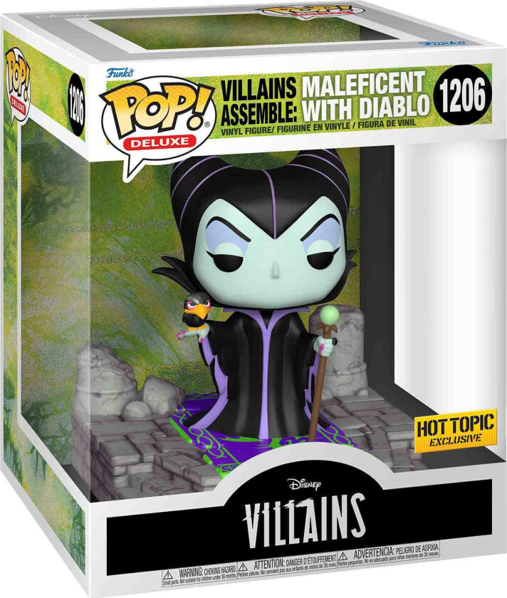 Pop Disney Villains actionfigur (Maleficent with Diablo)