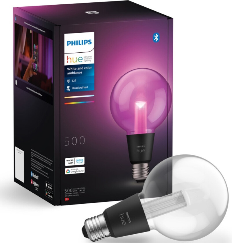 Philips Hue Lightguide LED-lyspære E27 6,8W
