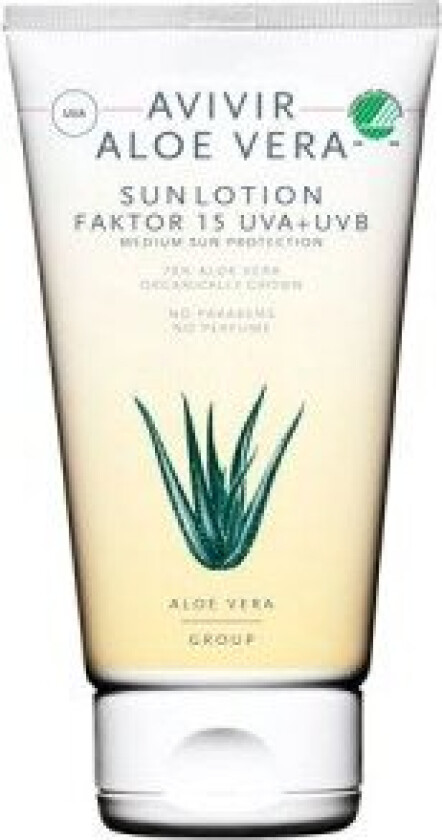 Avivir Aloe Vera Sun Lotion SPF15, 150 ml