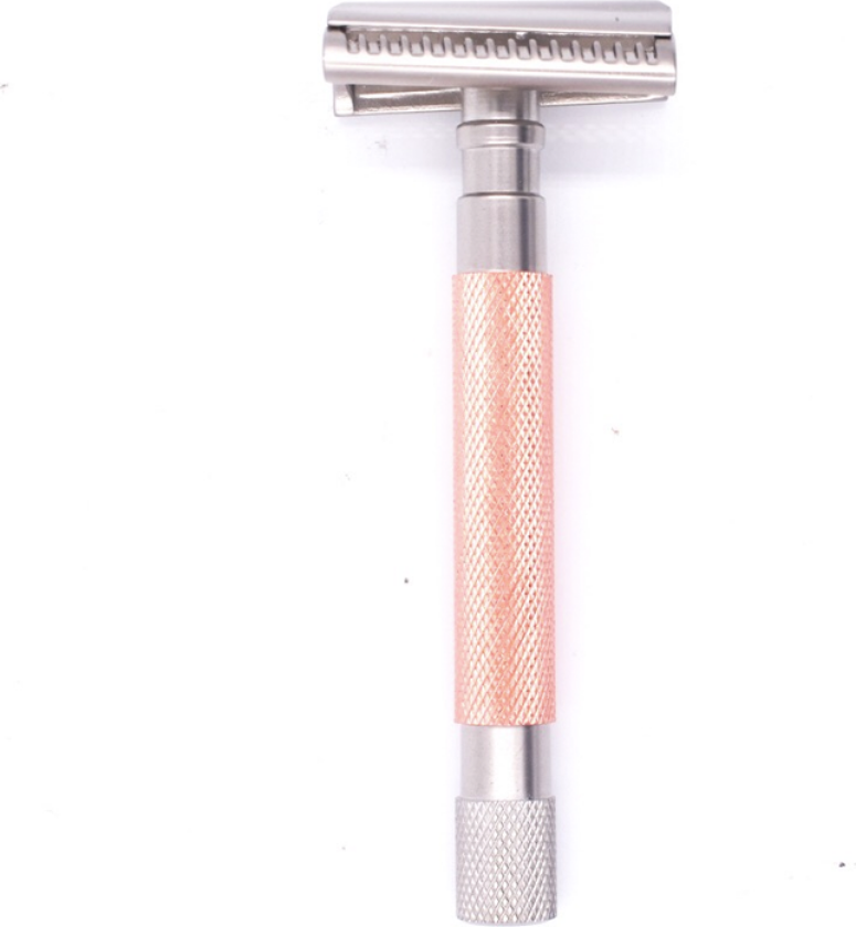 Semi-Slant DE Safety Razor Rose Gold