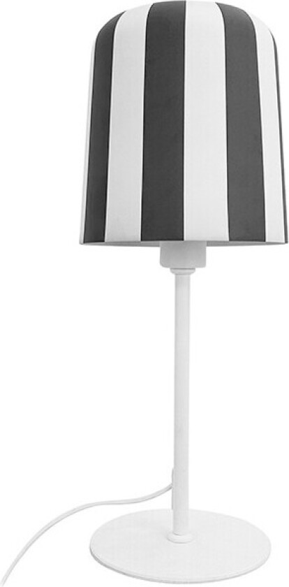 - Gry Bordlampe Grå/Hvit