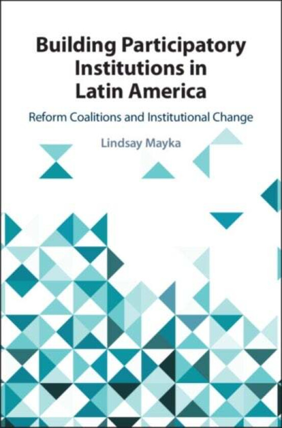 Building Participatory Institutions in Latin America av Lindsay (Colby College Maine) Mayka