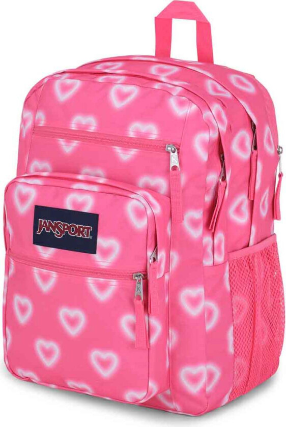 Jansport Big Student Ryggsekk 34 L Happy Hearts Black