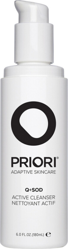 PRIORI Q+SOD Active Cleanser (180 ml)