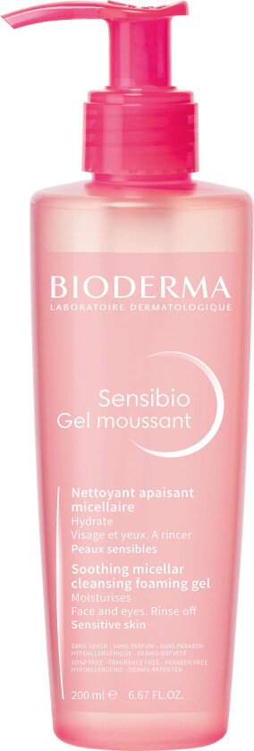 Bioderma Sensibio Gel Moussant 200ml