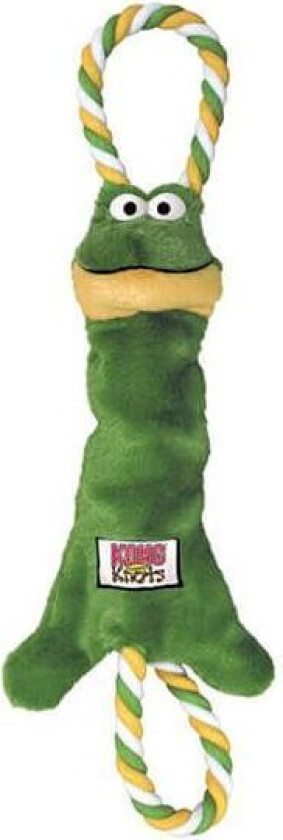 Tugger Knots Frosk Draleke til hund S/M