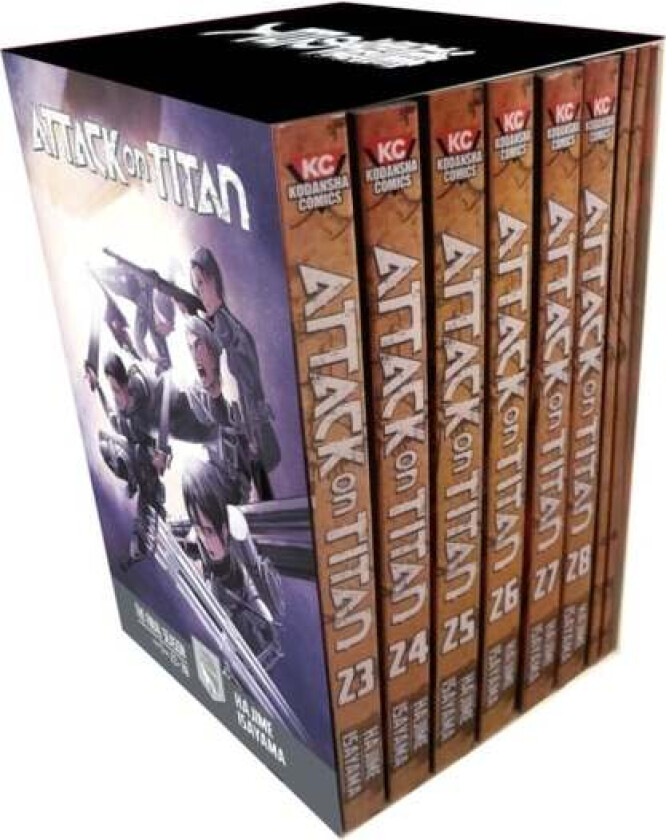 Attack on Titan The Final Season Part 1 Manga Box Set av Hajime Isayama