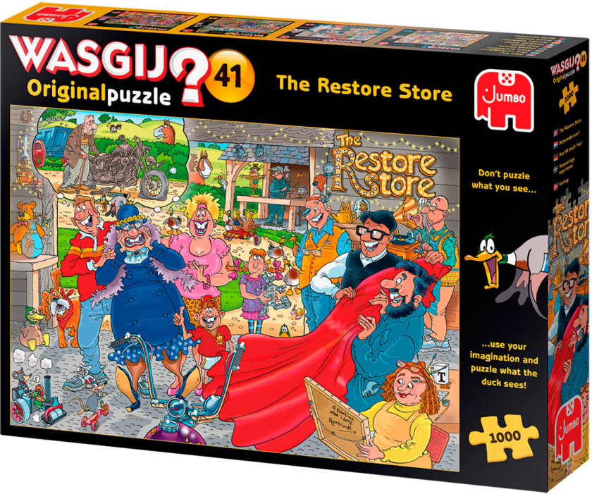 Puzzle Wasgij Original 41 - The Restore Store (1000 pcs)