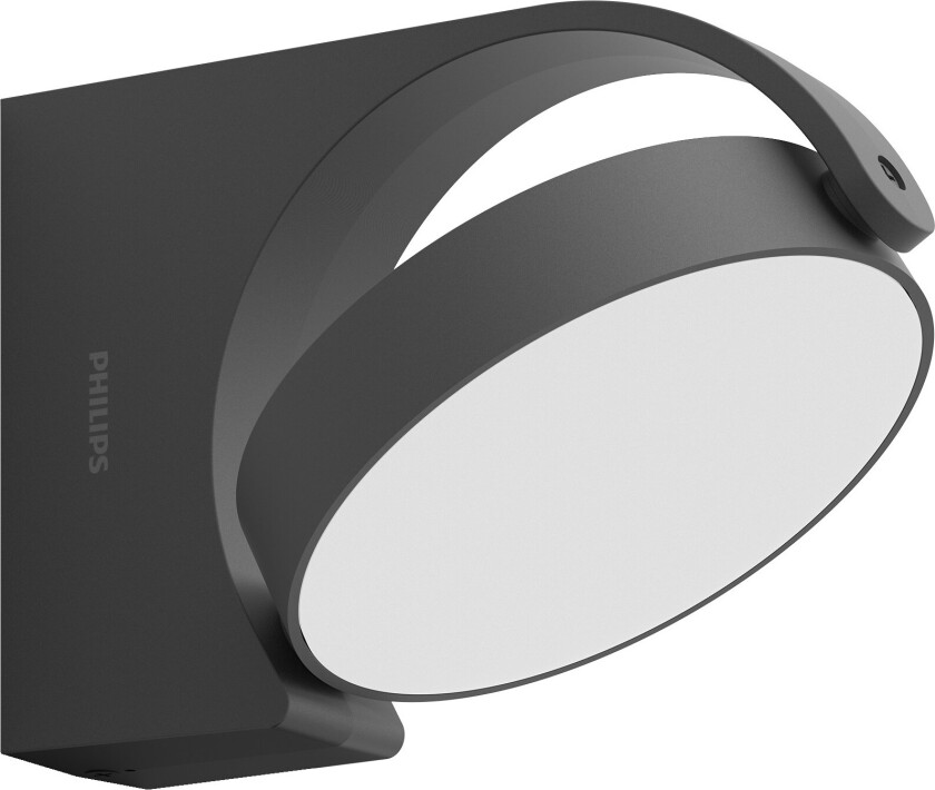 Mimosa Vegglampe 7W 2700K IP44, antrasitt