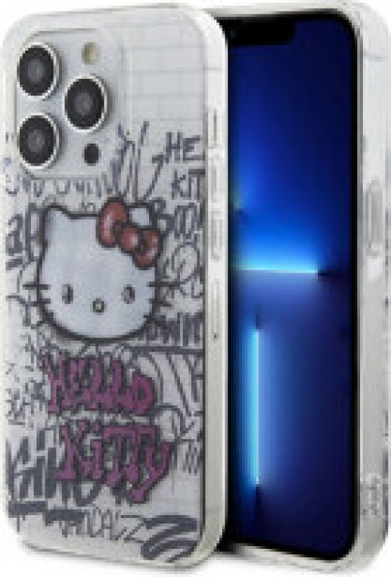 Hello Kitty IML Kitty On Bricks Graffiti - iPhone 14 Pro Max-deksel