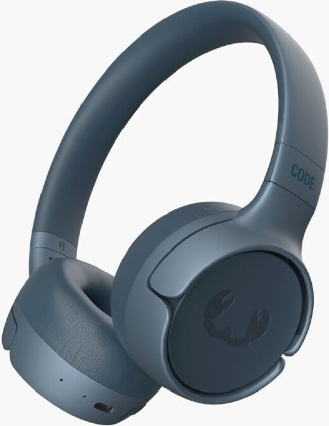 Fresh N Rebel Code Fuse Bluetooth On-Ear-hodetelefoner (30 timer) Blå