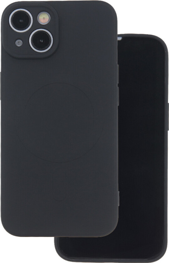 Simple Color Mag-deksel til iPhone 14 Pro - 6.1tm - Svart