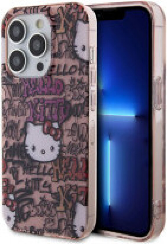 Hello Kitty IML Tags Graffiti - iPhone 14 Pro Max-deksel