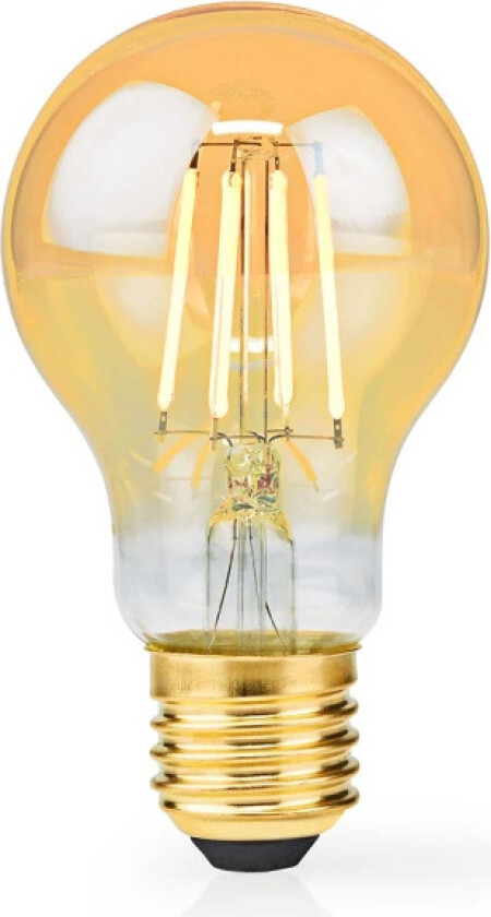 LED lyspære E27 | A60 | 4.9 W | 470 lm | 2100 K | Dimbar | Extra Warm White | Retro Style | 1 stk