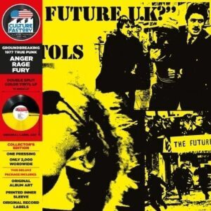 Sex Pistols - No Future U.K.? (Ltd. Yellow/Black Vinyl