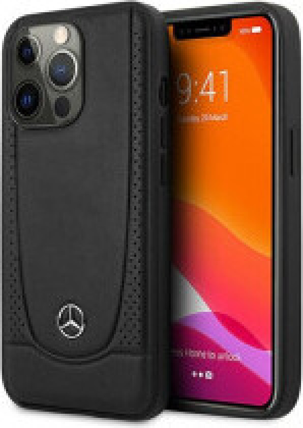 Mercedes Leather Urban Line - Deksel til iPhone 15 Pro Max