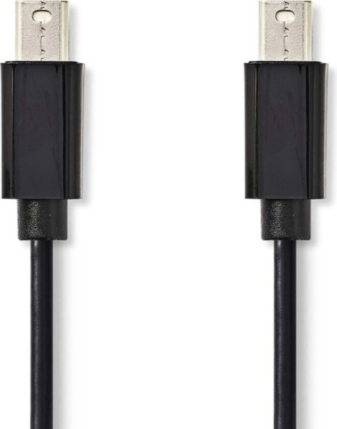 Mini Displayport-kabel | DisplayPort 1.2 | Mini DisplayPort Han | Mini DisplayPort Han | 21.6 Gbps | Nikkel belagt | 1.00
