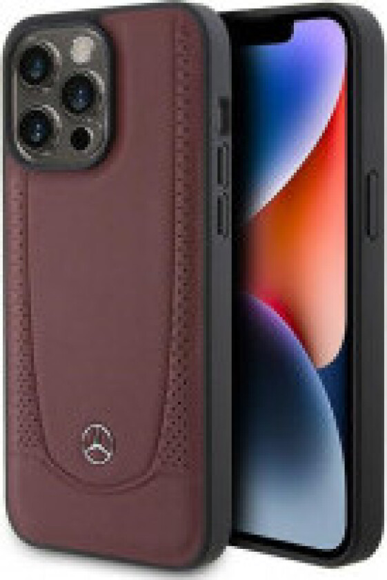 Mercedes Leather Urban Line - Deksel til iPhone 15 Pro