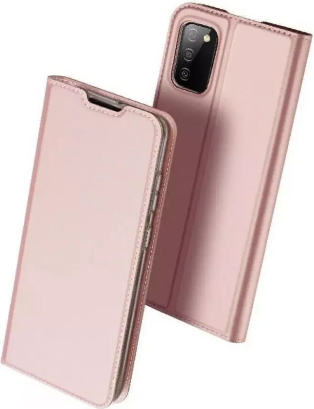 Samsung Galaxy A03s DUX DUCIS Skin Pro Series Thin Wallet Kunstskinn Flipdeksel - Rosa Gull