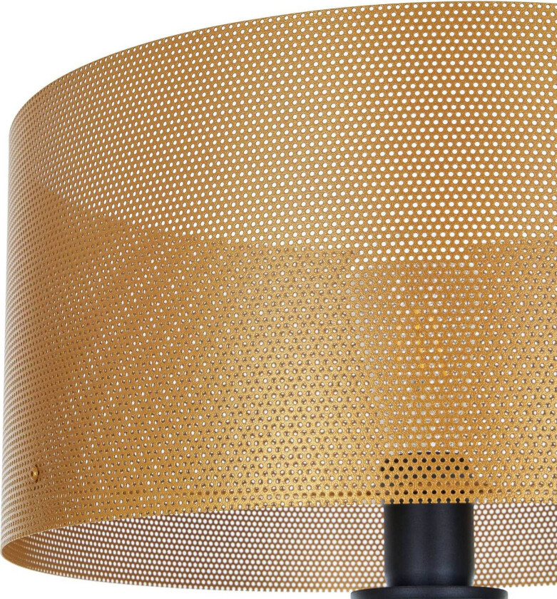 -gulvlampe Zofia, gullfarget