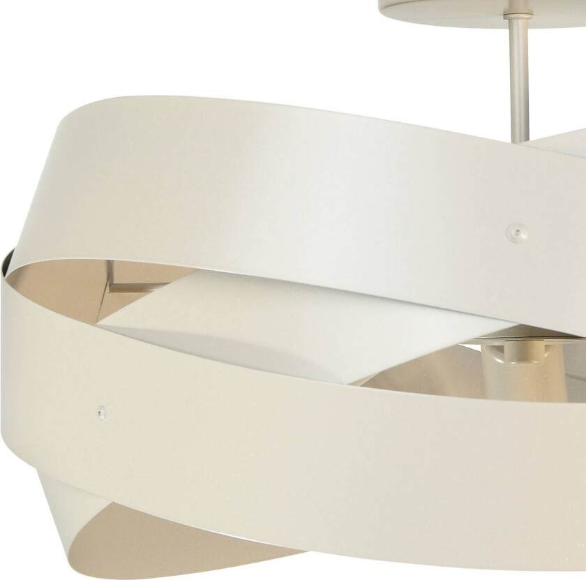 Tornado taklampe, beige, Ø 50 cm