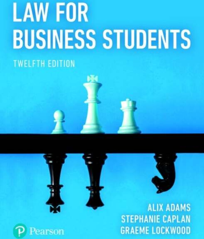 Law for Business Students av Alix Adams, Stephanie Caplan, Graeme Lockwood