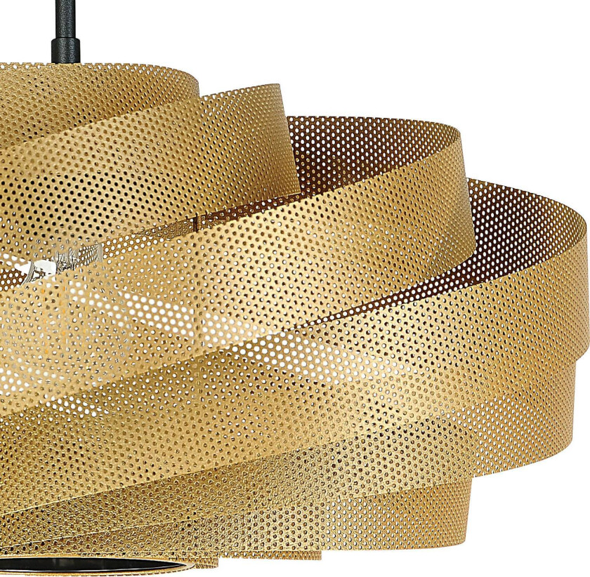 Vento pendellampe, gullfarget, Ø 50 cm