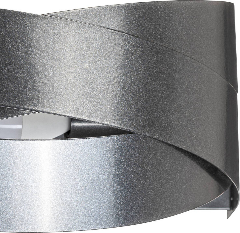 vegglampe Tornado, antrasitt