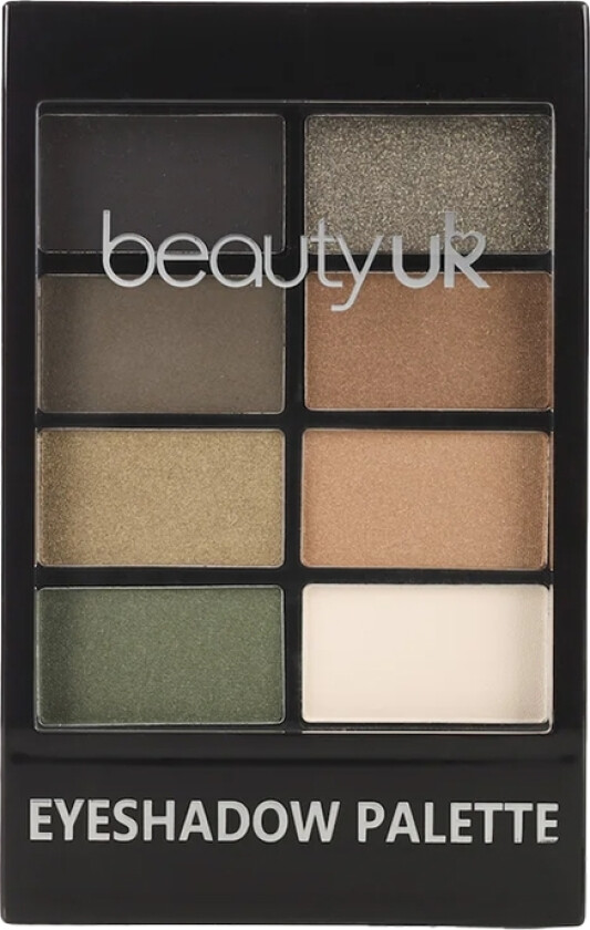 Beauty UK Eyeshadow Palette no.5 - Green with Envy