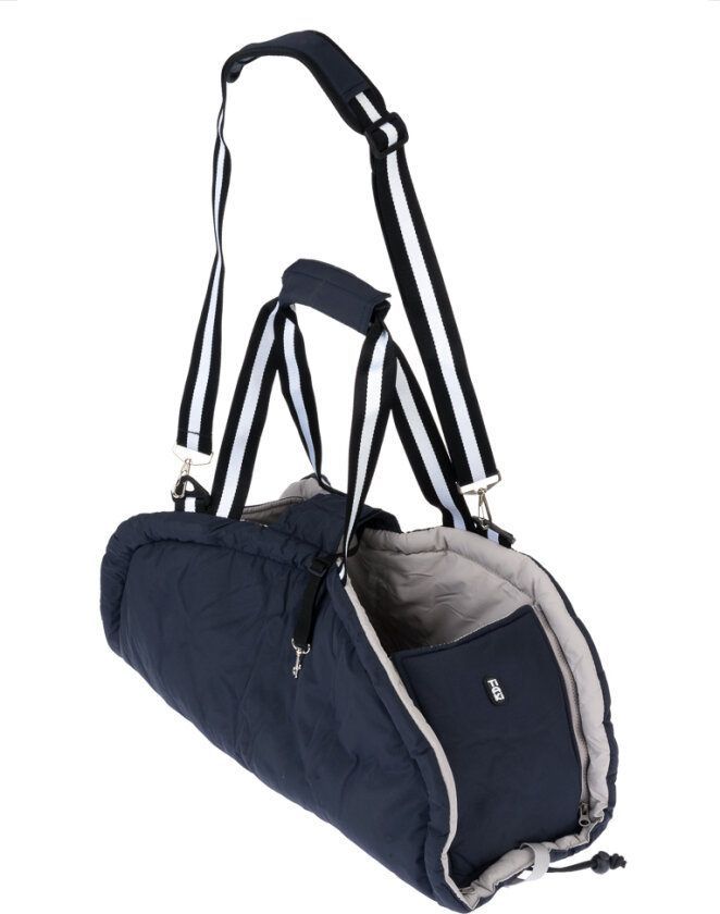 2-i-1 skulderveske til hunder - l 63 x b 24 x h 30 cm