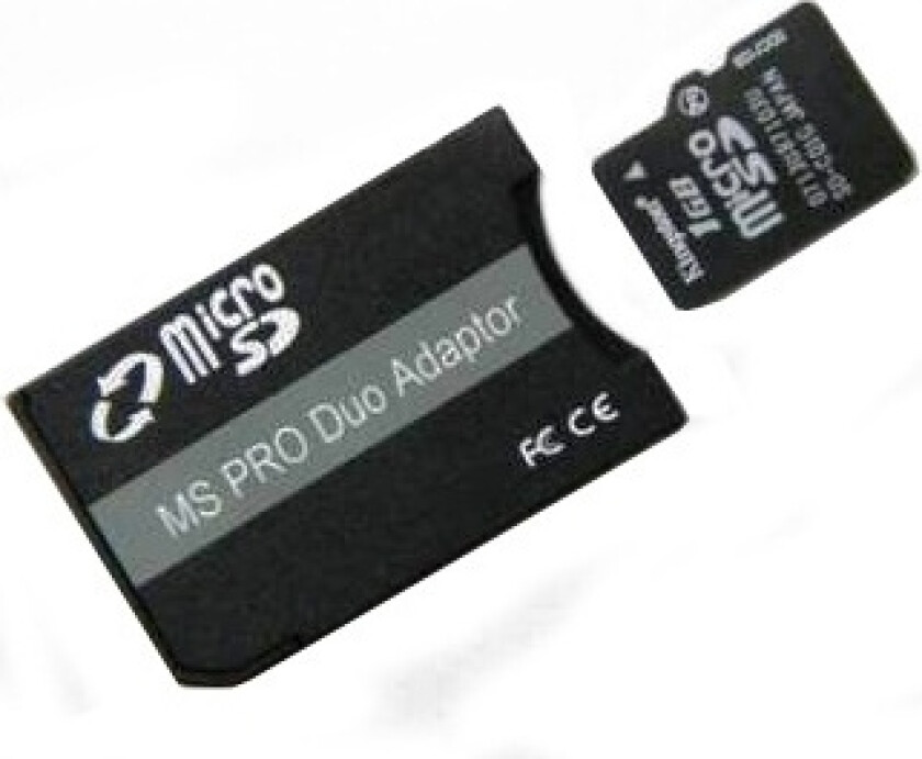 MicroSD/MicroSDHC til ProDuo-adapter