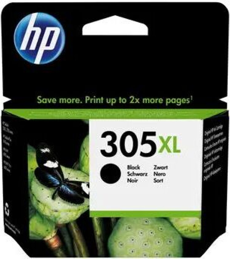 Hp Ink Black 305xl 4ml
