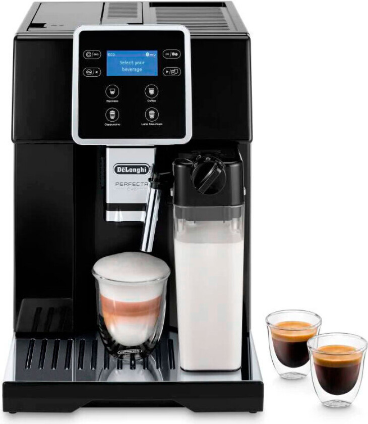 Superautomatisk kaffetrakter DeLonghi EVO ESAM420.40.B Sort 1350 W