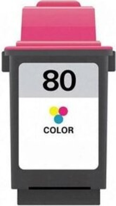 80 blekkpatron - 12A1980 Kompatibel - 3-Farve 22 ml