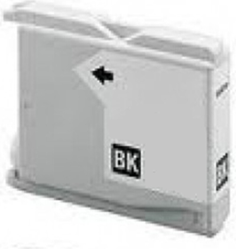 LCD1000BK XL blekkpatron - kompatibel - Svart 36 ml