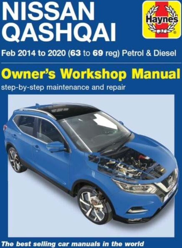 Nissan Qashqai Petrol & Diesel (Feb '14-'20) 63 to 69 av Peter Gill