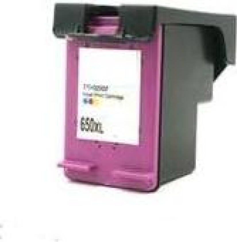 650 XL C blekkpatron - CZ102AE Kompatibel - Farvet 14,2 ml