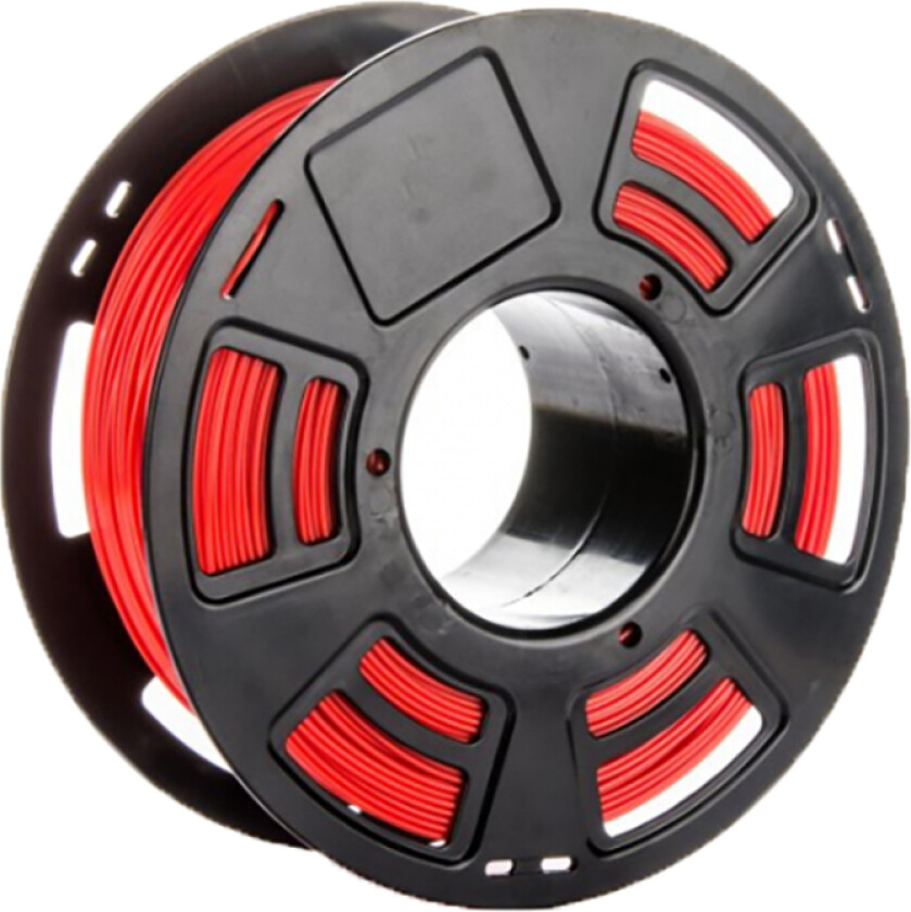 SERO PLA filament til 3D printer, 1 kg, 1,75 mm. Rød