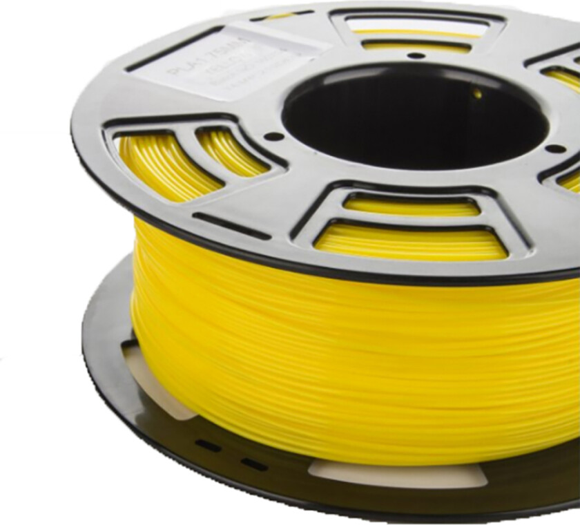 SERO PLA filament til 3D printer, 1 kg, 1,75 mm. Gul