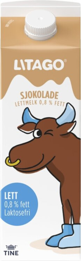 Litago Melk Sjokolade Lett 0,5l Tine