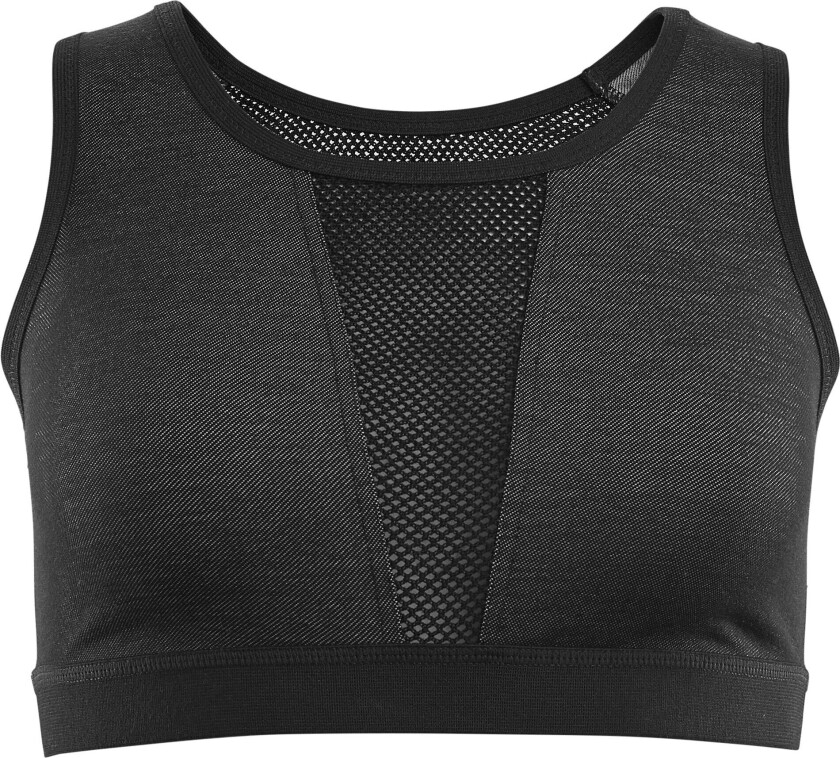 FlexWool Sports Top, Dame Jet Black XS