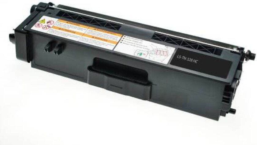 TN 328 BK Toner - B328K kompatibel - Svart 6000 sider