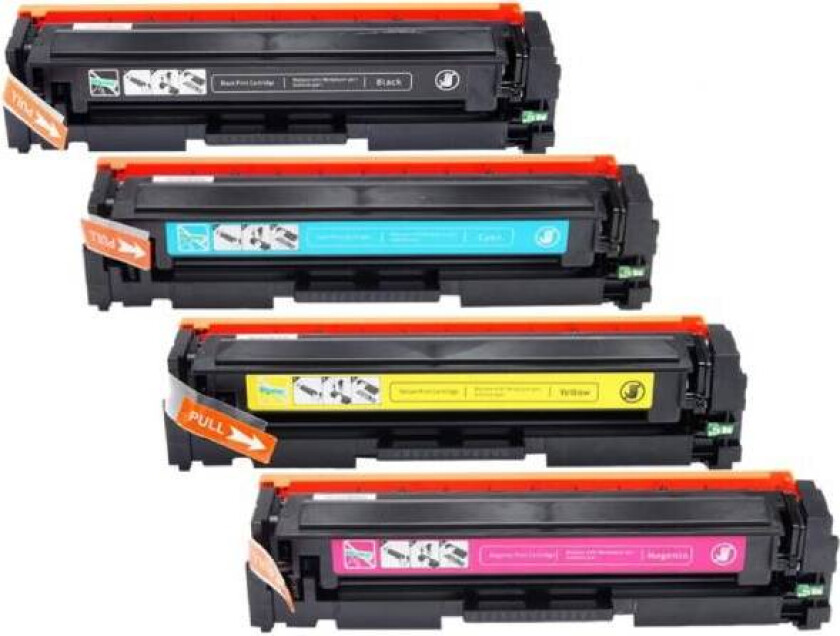 203A combo pack 4 stk Toner - kompatibel - BK/C/M/Y 5300 sider